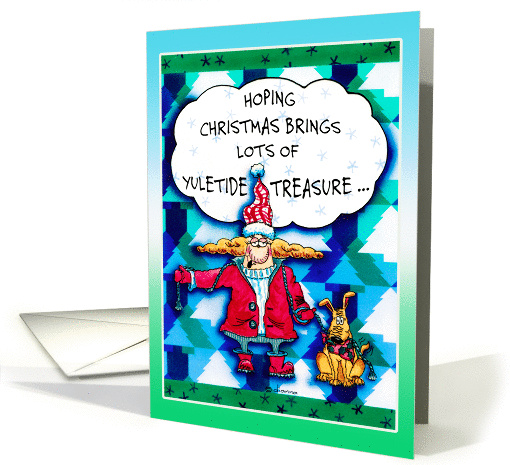 Aunt Mella: Christmas Yuletide Treasure card (1157424)