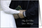 God’s Blessing on Military Marriage card