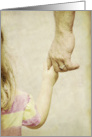 Happy Father’s Day Dad Holding Daughter’s Hand card