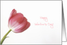 Happy Valentine’s Tulip Painting card