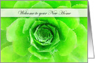 Welcome to your New Home Watercolor card
