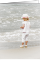 Young Girl on Beach...