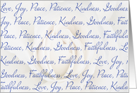 Fruits of the Spirit Thank You Card