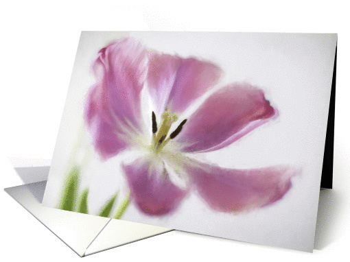Strong And Beautiful Encouragement Tulip card (1423832)