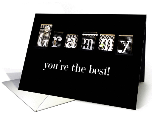 Happy Birthday Best Grammy card (1446304)