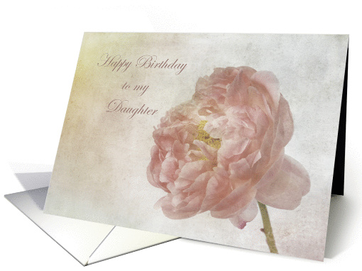 Pastel Camelia Birthday for Daughter card (1463908)