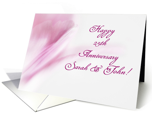 Custom Floral Anniversary card (1468822)