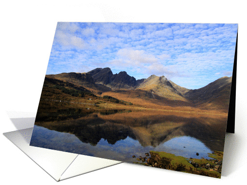 Scotland - Scottish Landscape - Skye - Blank card (1140020)
