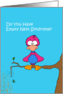 Empty Nest Syndrome card