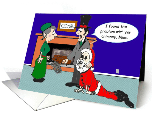 Christmas Chimney Problem card (1141678)
