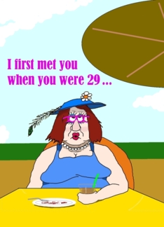 I first met you...