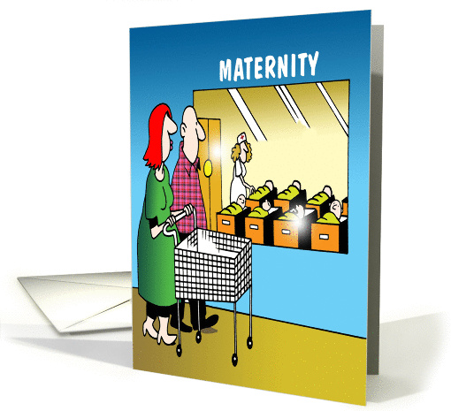 Maternity ward card (1140392)