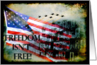 Freedom Isn’t Free card