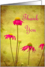 Thank You - Floral card