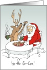 Ho-Ho, Cocoa! Christmas Greeting card