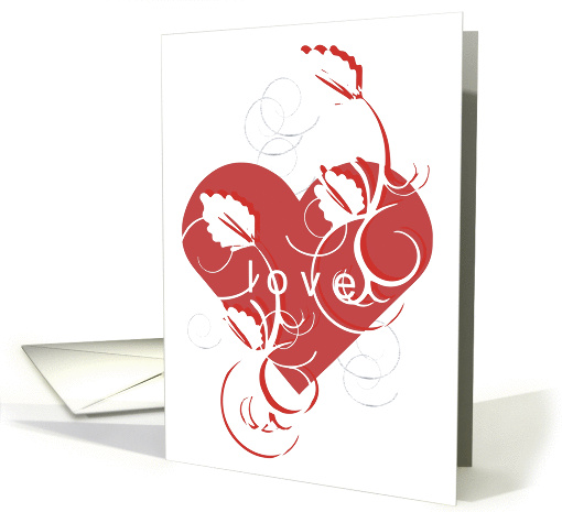 Love Flourish card (1150988)