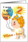 Happy Birthday ’2’ card