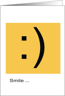 Smile, it's your...