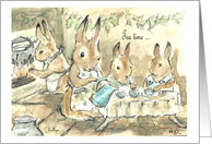 Tea Time! blank card