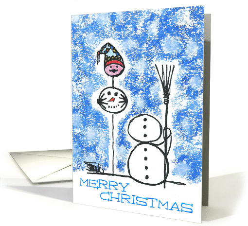 White christmas card (1158784)