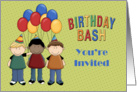 Boys Birthday Party Invitation card