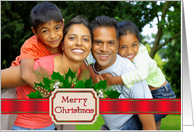 Merry Christmas Photo Card