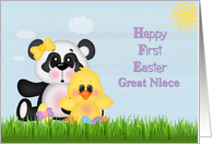 Happy First Easter,...