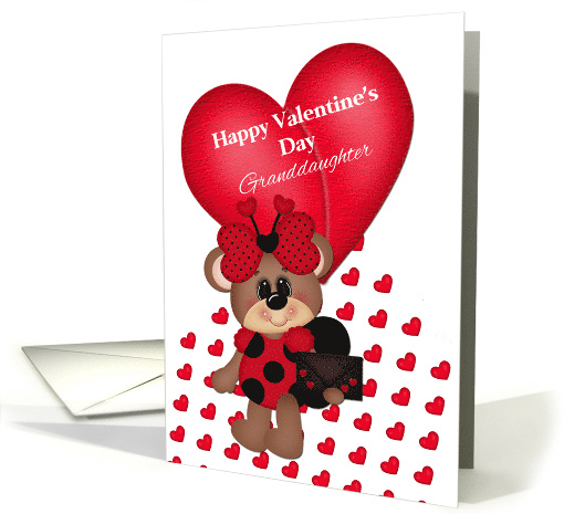 Happy Valentine's Day Granddaughter card (1558120)