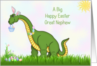 Great Nephew Dinosaur Easter card