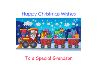 Grandson Santa and...