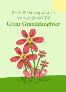 Great Granddaughter...