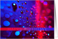 Happy Birthday Colorful Photograph card