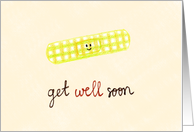 Here’s a bandage for you - get well soon card