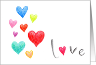 Sending all my love to you card