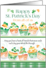 St. Patrick’s Day From All Of Us - Cupcakes in Irish Colours card