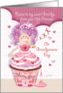 Grandpa, Grandparent’s Day, from granddaughter - Cupcake Princess card