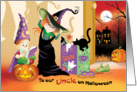 Halloween, For Uncle, -2 Cute Kids Dress Up For Halloween card