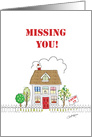 COVID-19, Missing You, Isolating at home card