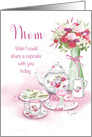 Coronavirus, Mother’s Day, Social Distancing, Tea & Cupcakes card