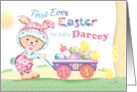 First Easter for Darcey card