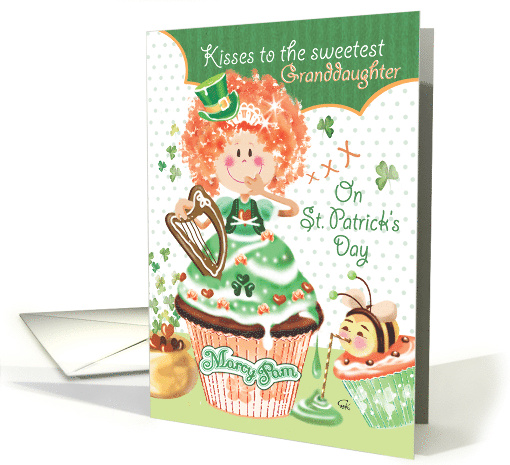 St. Patrick's Day, Granddaughter, Cupcake Princess, for... (1466432)