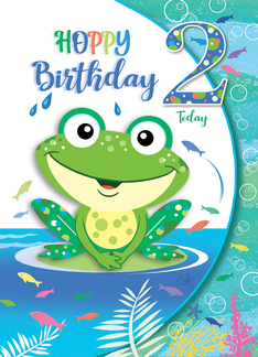 Hoppy Birthday, Frog...
