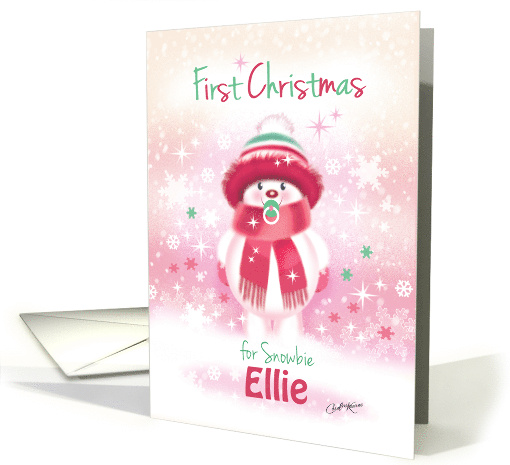 First Xmas for Snowbie Ellie card (1662658)