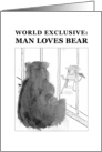 Man Loves Bear card
