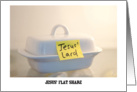 Jesus’ Flat Share card