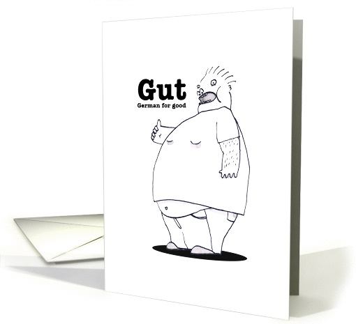 Gut: German for Good card (1167040)