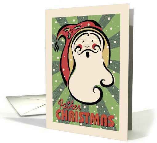 Father Christmas - Retro card (1181186)