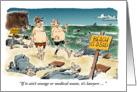 Funny lawyer retirement announcement card