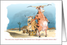 Amusing I’m Coming Home Announcement card