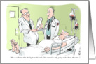 Humorous celebration of name day for Ex-husband cartoon card